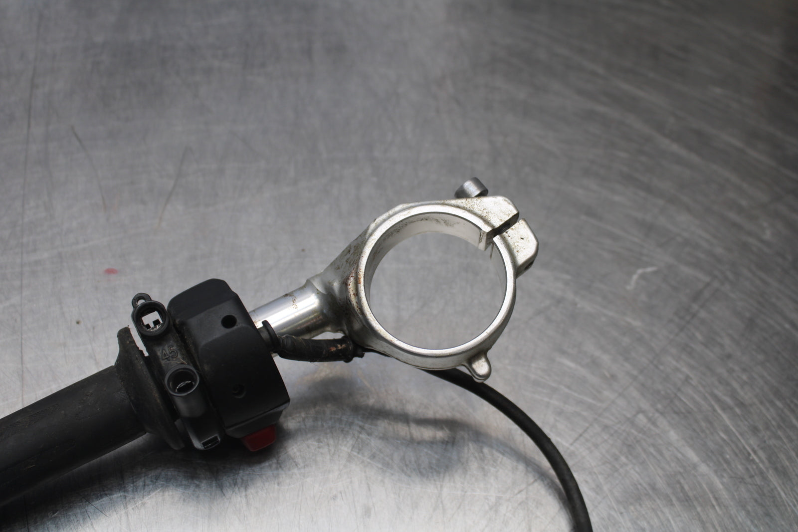 10-11 BMW S1000RR RIGHT CLIP ON HANDLEBAR W SWITCHES BB168