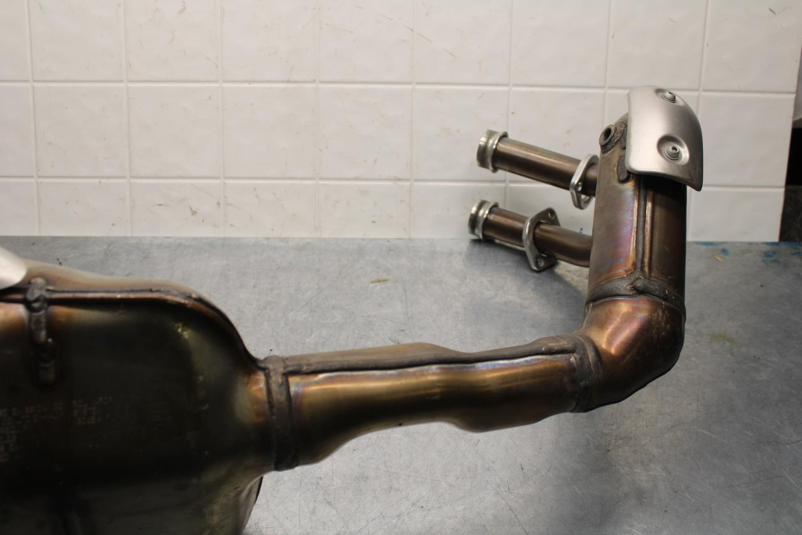 22-23 YAMAHA YZF R7 FULL EXHAUST SYSTEM HEADERS PIPE MUFFLER BB583