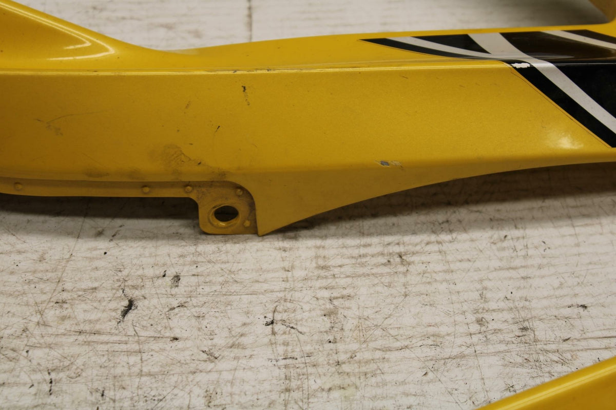 07 YAMAHA YZF R6 2c0  FRONT UPPER MID SIDE FAIRING COWL PLASTIC BB297