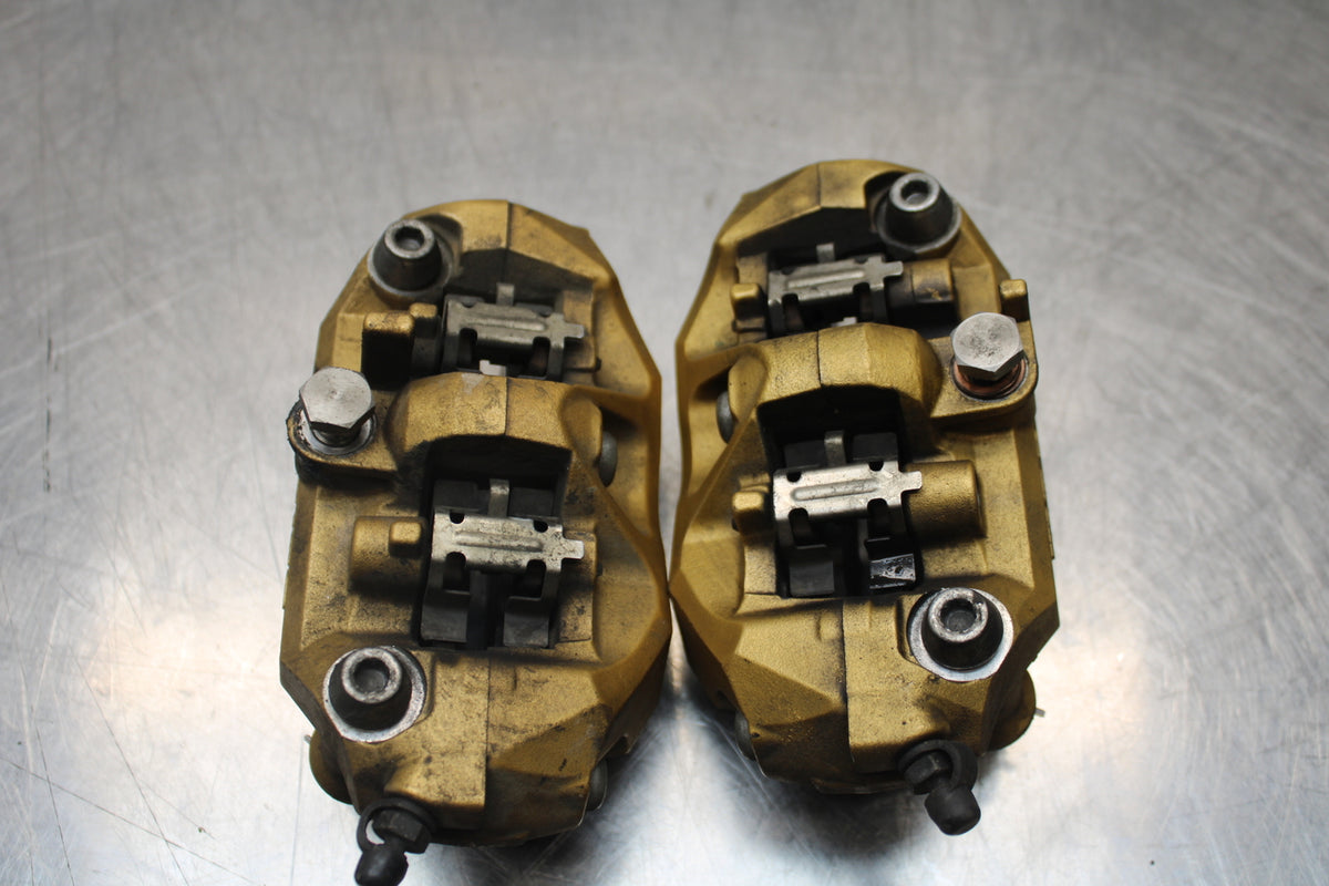 04-05 KAWASAKI NINJA ZX10R RIGHT LEFT FRONT BRAKE CALIPER SET  BB163