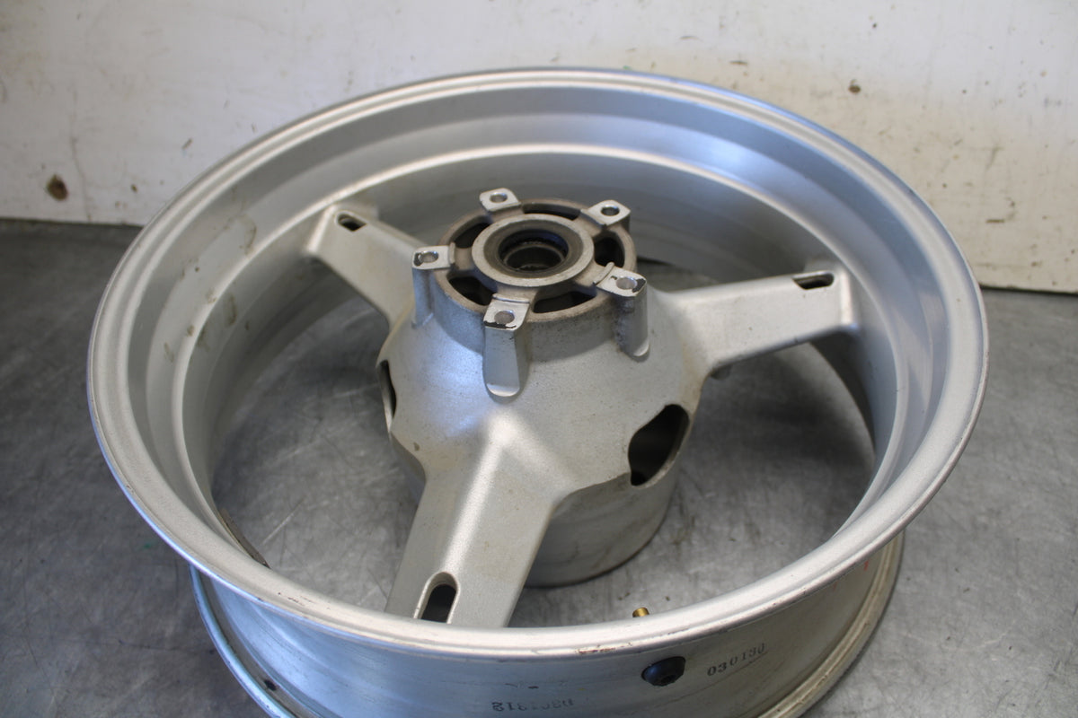 03-05 SUZUKI SV1000 REAR WHEEL BACK RIM BB405