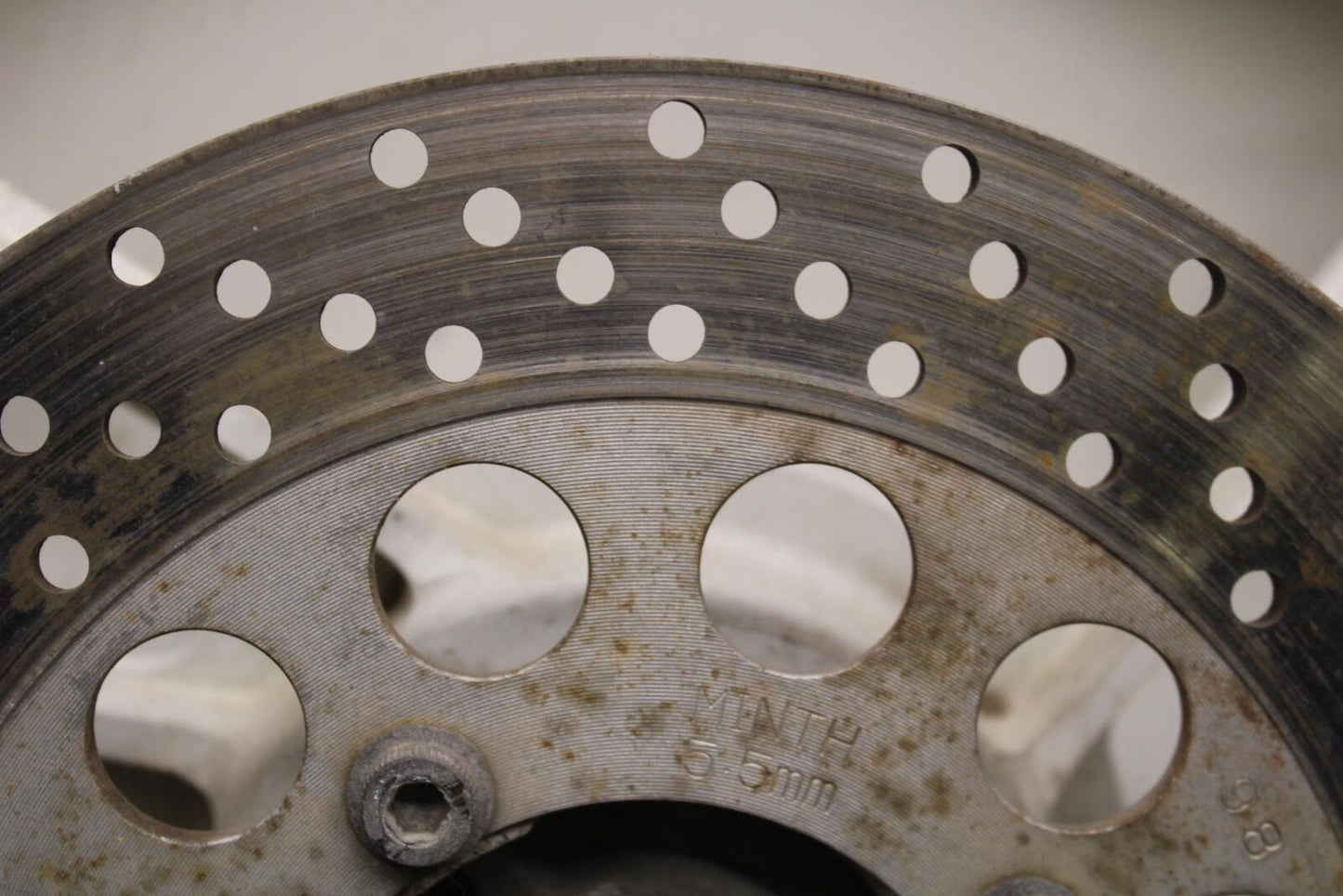 1988 Suzuki Katana 600 GSX600F REAR WHEEL RIM ROTOR BRAKE DISC BB94