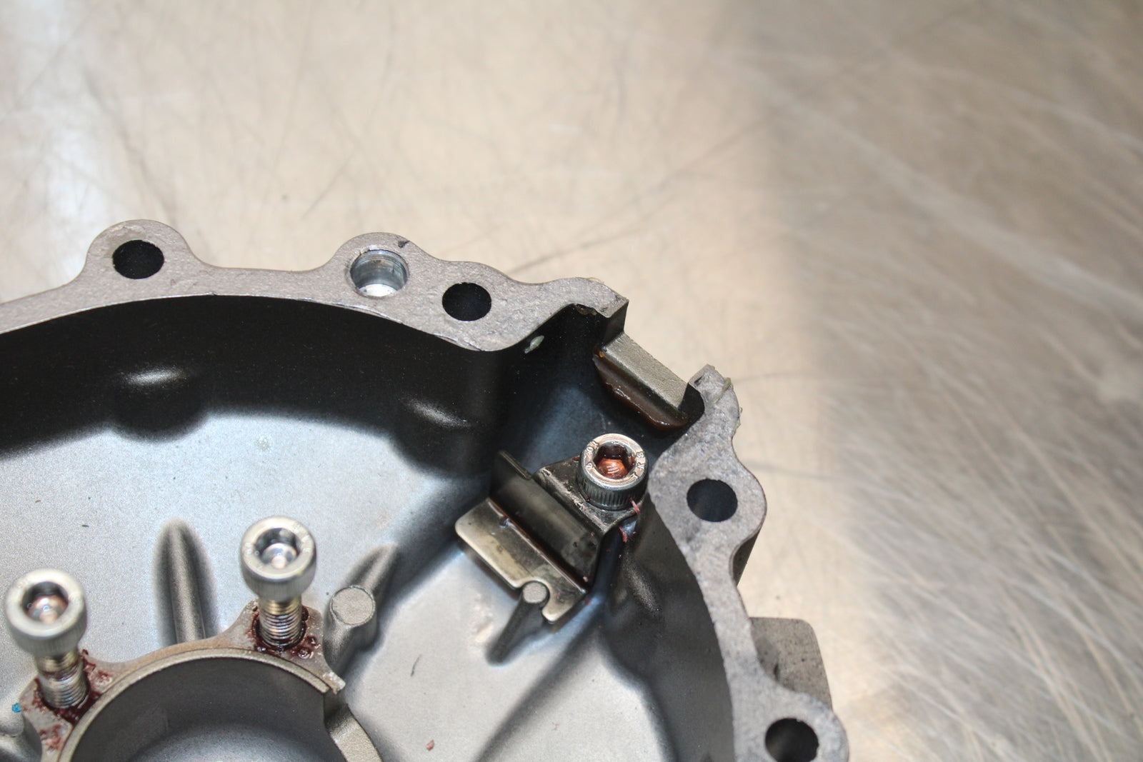 13-18 KAWASAKI NINJA ZX6R STATOR MAGNETO ALTERNATOR GENERATOR COVER BB143