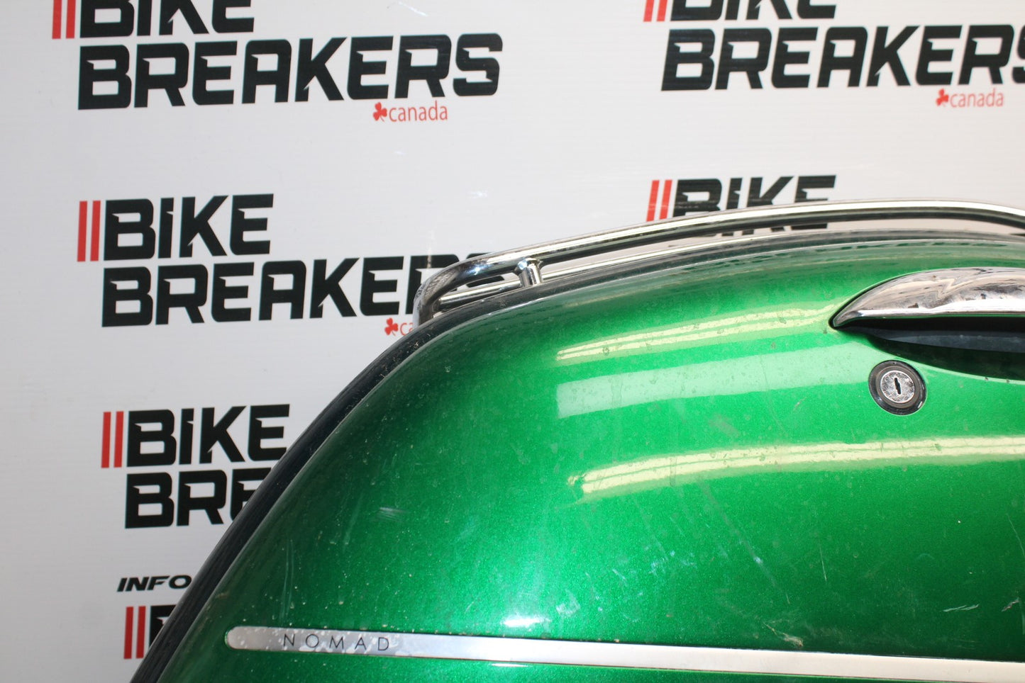 03-08 KAWASAKI VULCAN 1600 CARGO LUGGAGE SADDLEBAG BAG COMPARTMENT SET  BB196