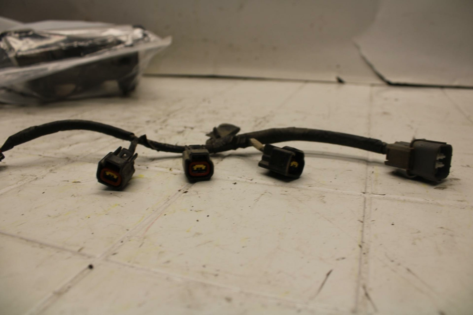 04-05 KAWASAKI NINJA ZX10R IGNITION COIL WIRING HARNESS WIRE LOOM BB398