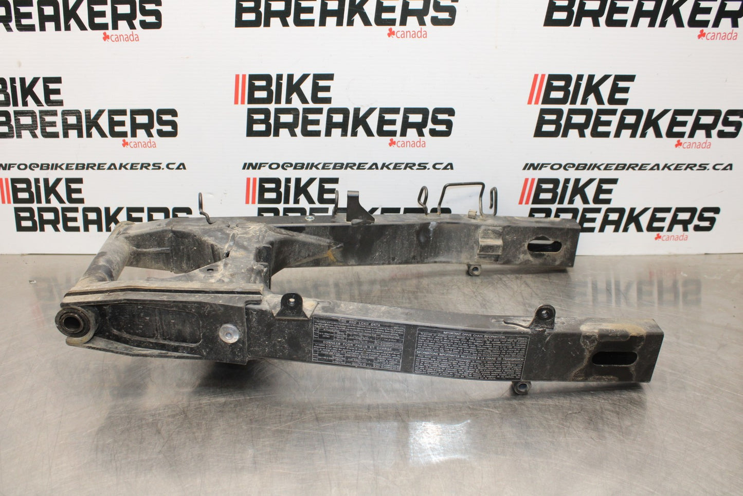 13-17 KAWASAKI NINJA 300 EX300 ABS REAR SWINGARM BACK SUSPENSION SWING ARM BB187
