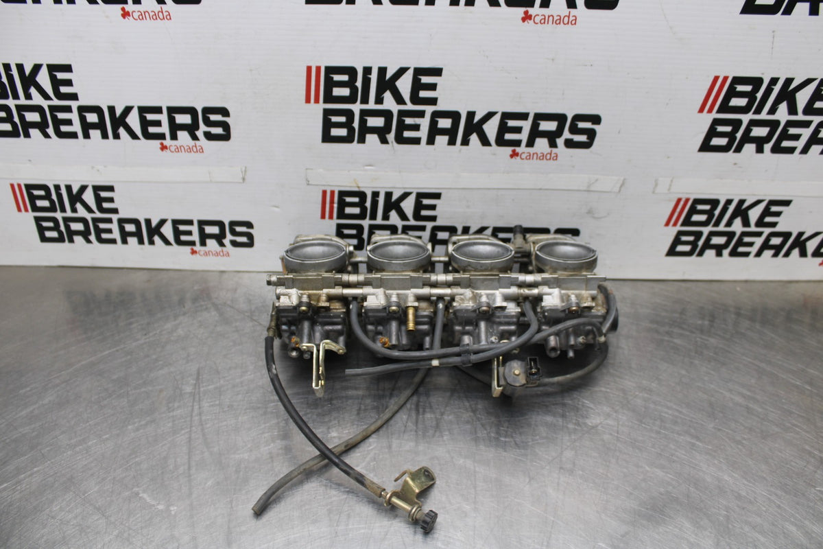 97-00 SUZUKI GSXR600 SRAD CARBS CARBURETORS BB921