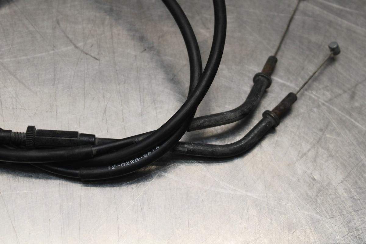 08 KAWASAKI NINJA 650 EX650 THROTTLE CABLES LINES BB797