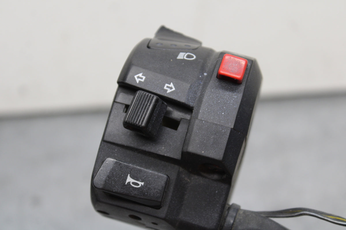 08-10 SUZUKI GSXR 600 LEFT CLIP ON HANDLE HORN SIGNALS SWITCH SWITCHES BB753