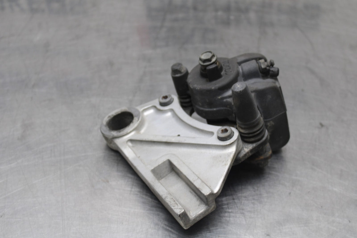 98 KAWASAKI NINJA ZX6 REAR BACK BRAKE CALIPER W MOUNT BRACKET BB870