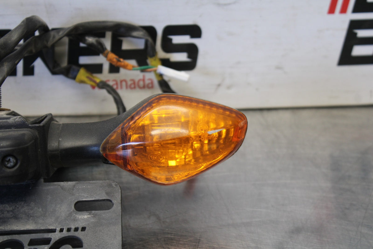 16 HONDA CB500F ABS FENDER ELIMINATOR PLATE BRACKET & LIGHTS BB930