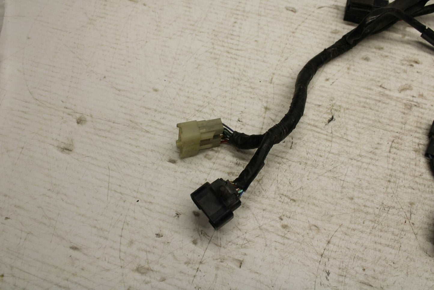 07 YAMAHA YZF R6 2c0 SPEEDO GAUGES WIRING HARNESS WIRE LOOM BB297