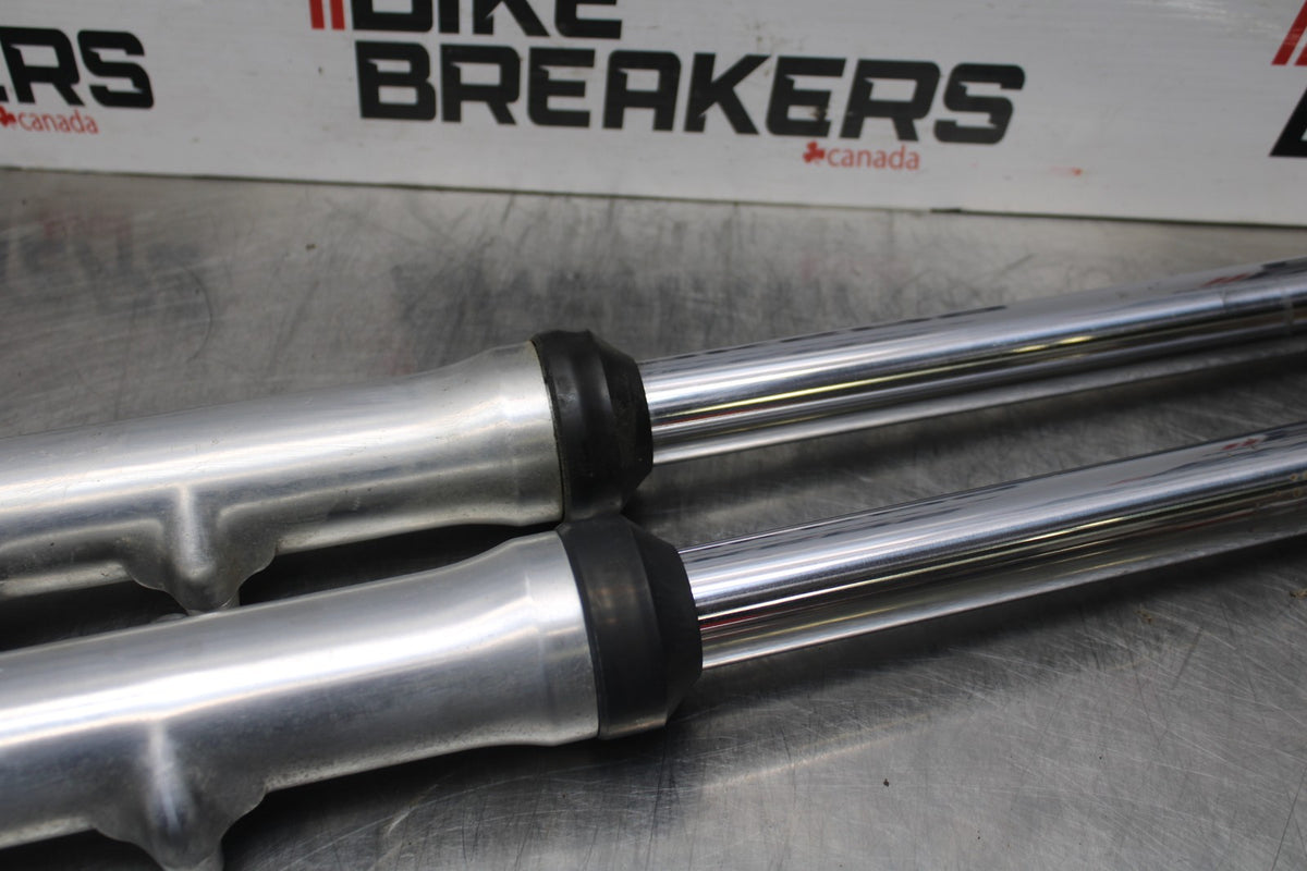 77 SUZUKI GS750 FRONT FORKS SHOCK SUSPENSION SET PAIR  BB779