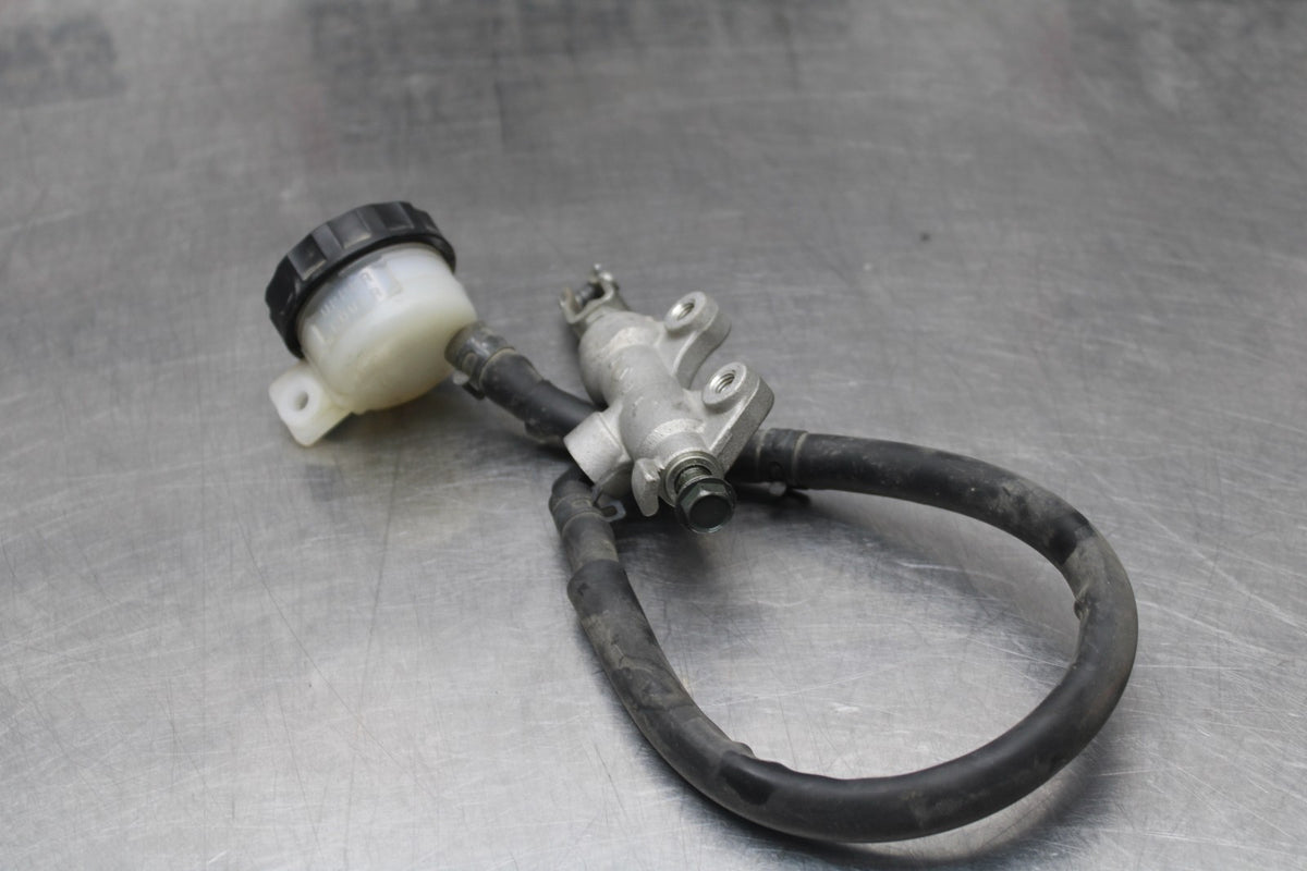 07 KAWASAKI NINJA 650 EX650 REAR BACK BRAKE MASTER CYLINDER W RESERVOIR BB844