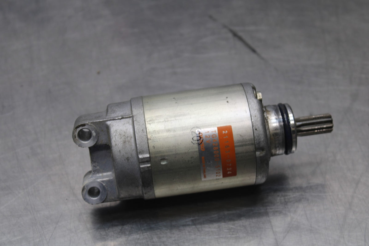 24-25 KAWASAKI NINJA ZX6R ENGINE STARTING STARTER MOTOR -DC 12V BB785