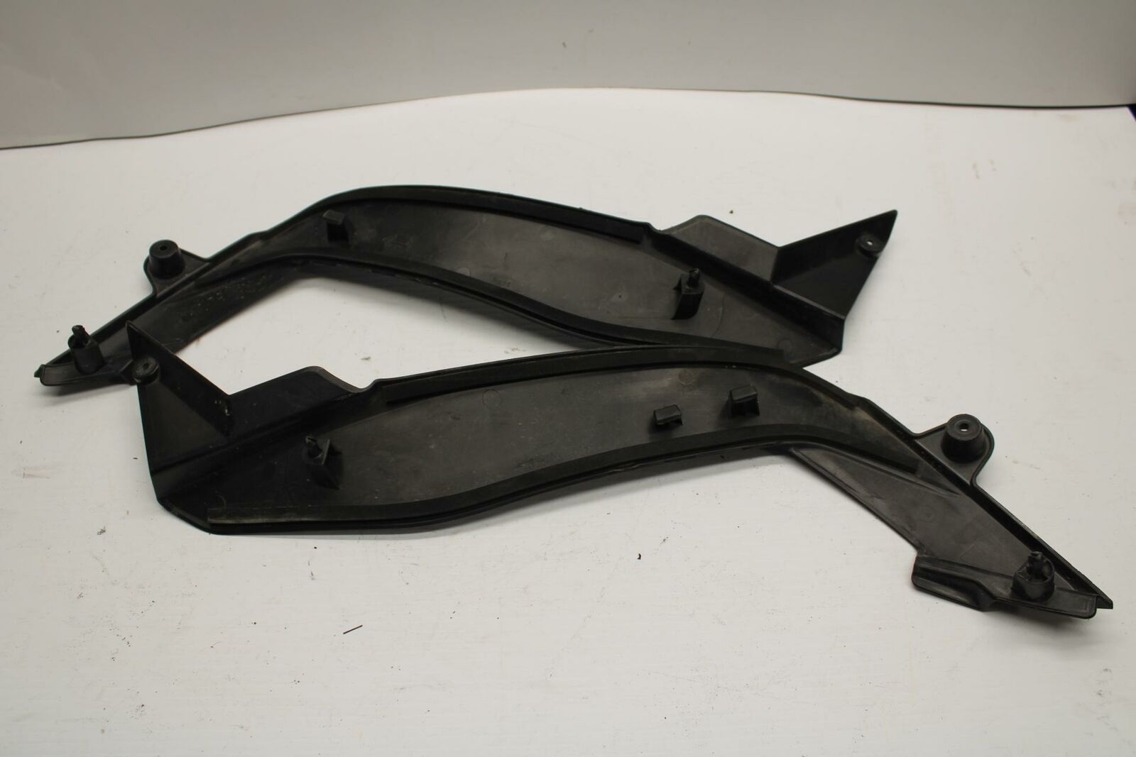 11-12 KAWASAKI Z1000 RIGHT LEFT FUEL TANK PANELS COVERS TRIM SET COWLS  BB249