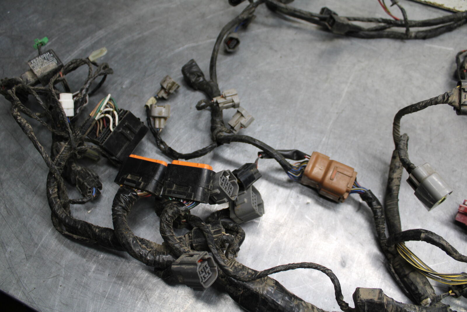 06-07 KAWASAKI NINJA ZX10R MAIN ENGINE WIRING HARNESS MOTOR WIRE LOOM BB115