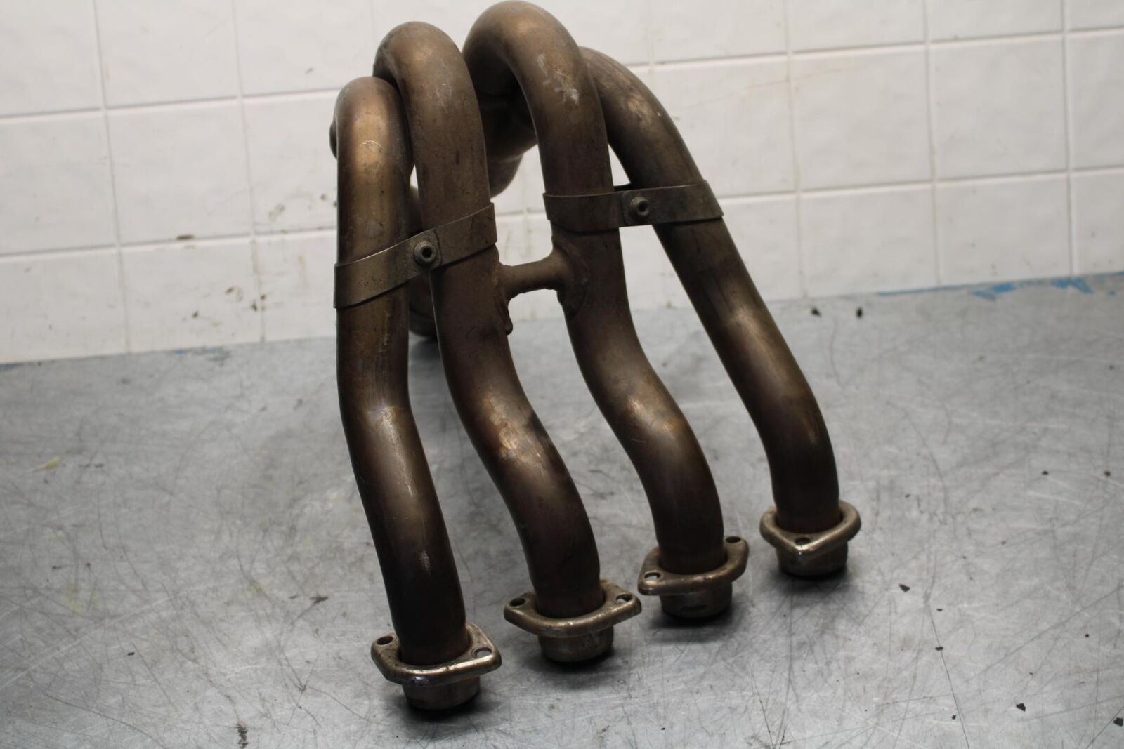 2006 Suzuki GSXR600 EXHAUST HEADER PIPES MANIFOLD BB447