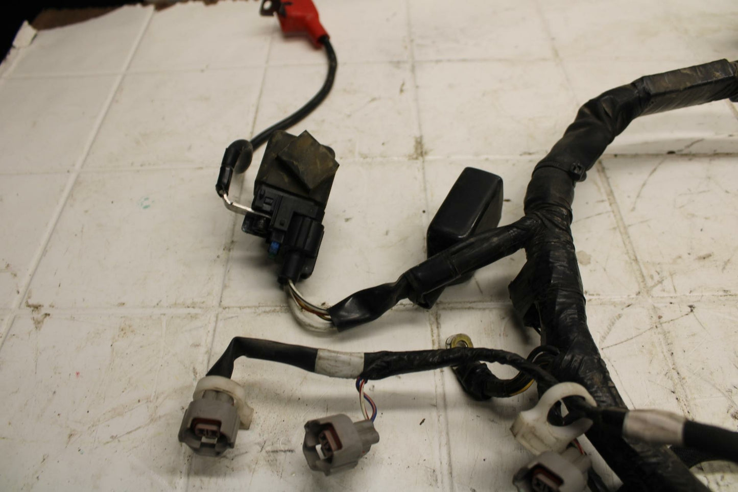 13-18 KAWASAKI NINJA ZX6R MAIN ENGINE WIRING HARNESS MOTOR WIRE LOOM BB409