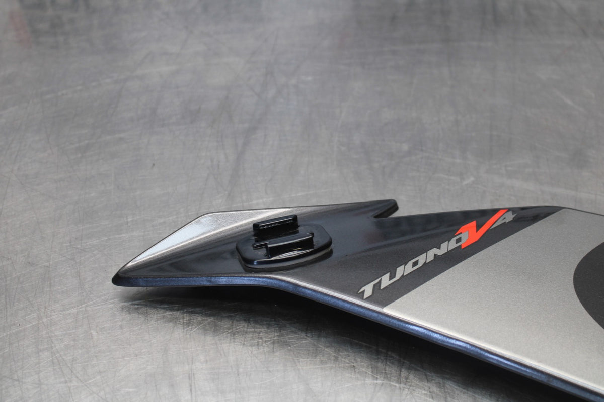 16 APRILIA TUONO V4 1100 LEFT FRONT UPPER MID SIDE FAIRING COWL PLASTIC BB905