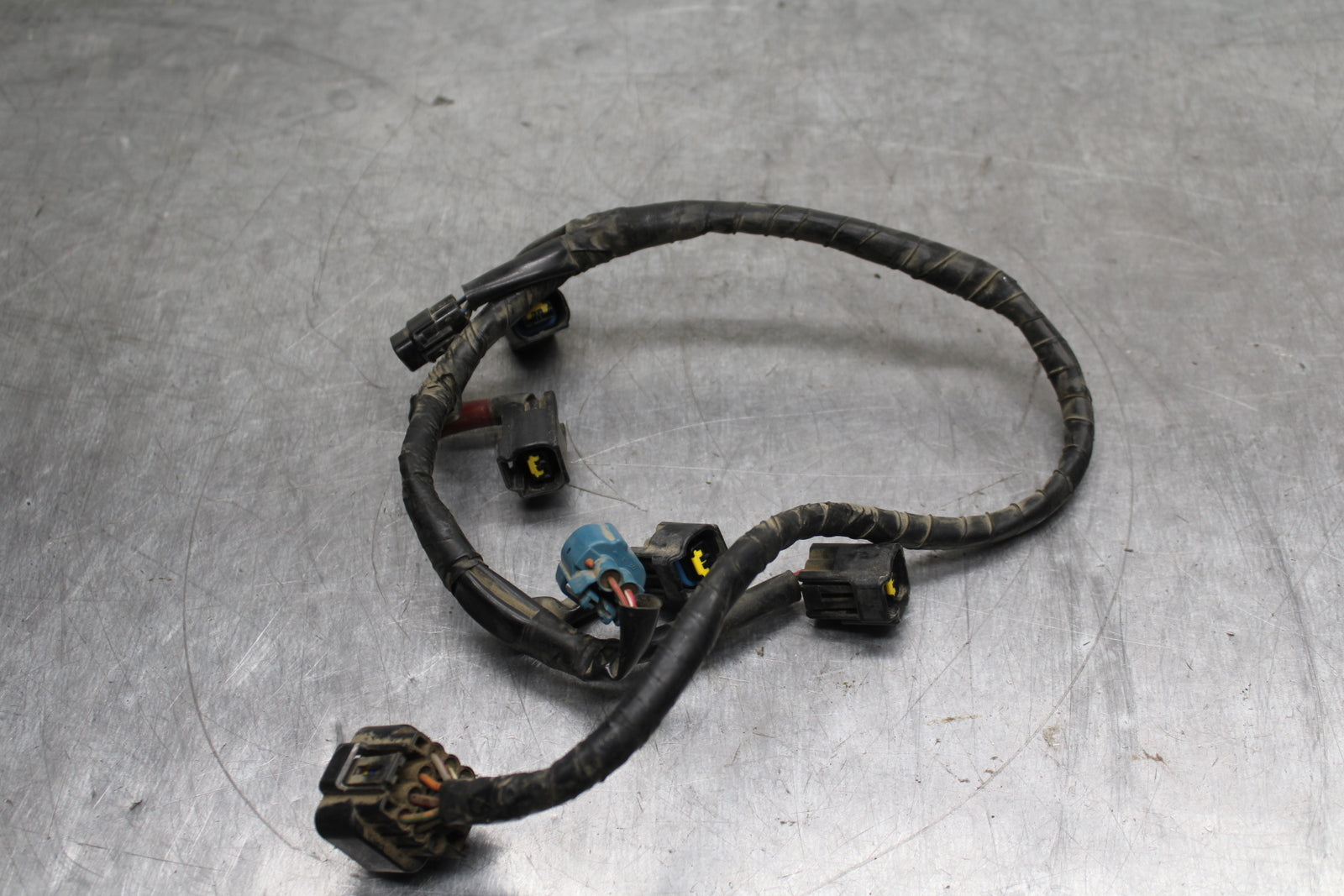 08-16 YAMAHA YZF R6 IGNITION COIL WIRING HARNESS WIRE LOOM BB127