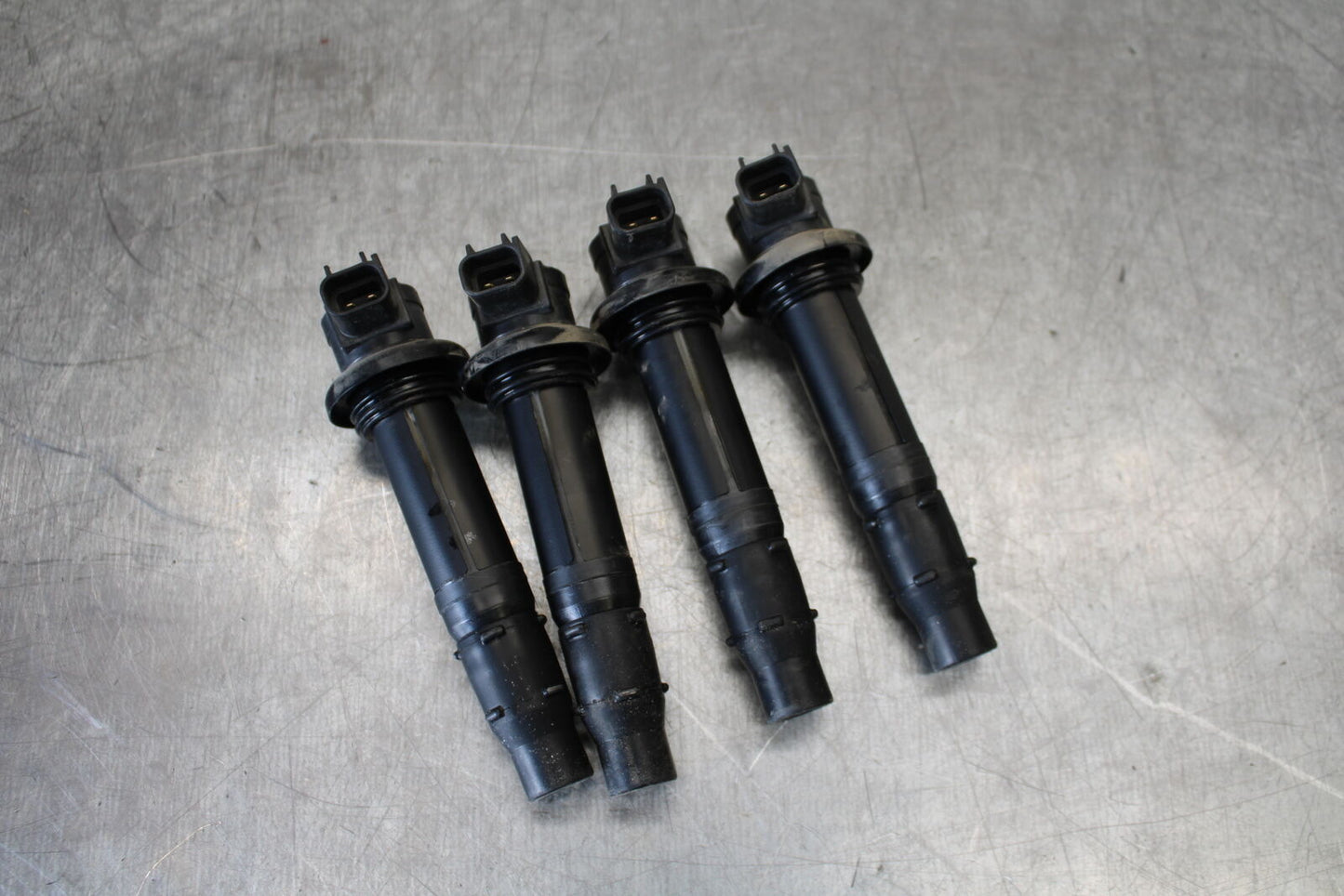 08-09 YAMAHA YZF R6S IGNITION COILS COIL SPARK PLUG CAPS 5SL-82310-20-00 BB178