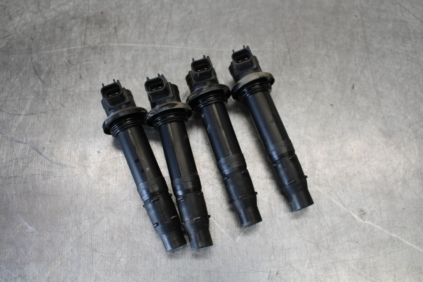 08-09 YAMAHA YZF R6S IGNITION COILS COIL SPARK PLUG CAPS 5SL-82310-20-00 BB178