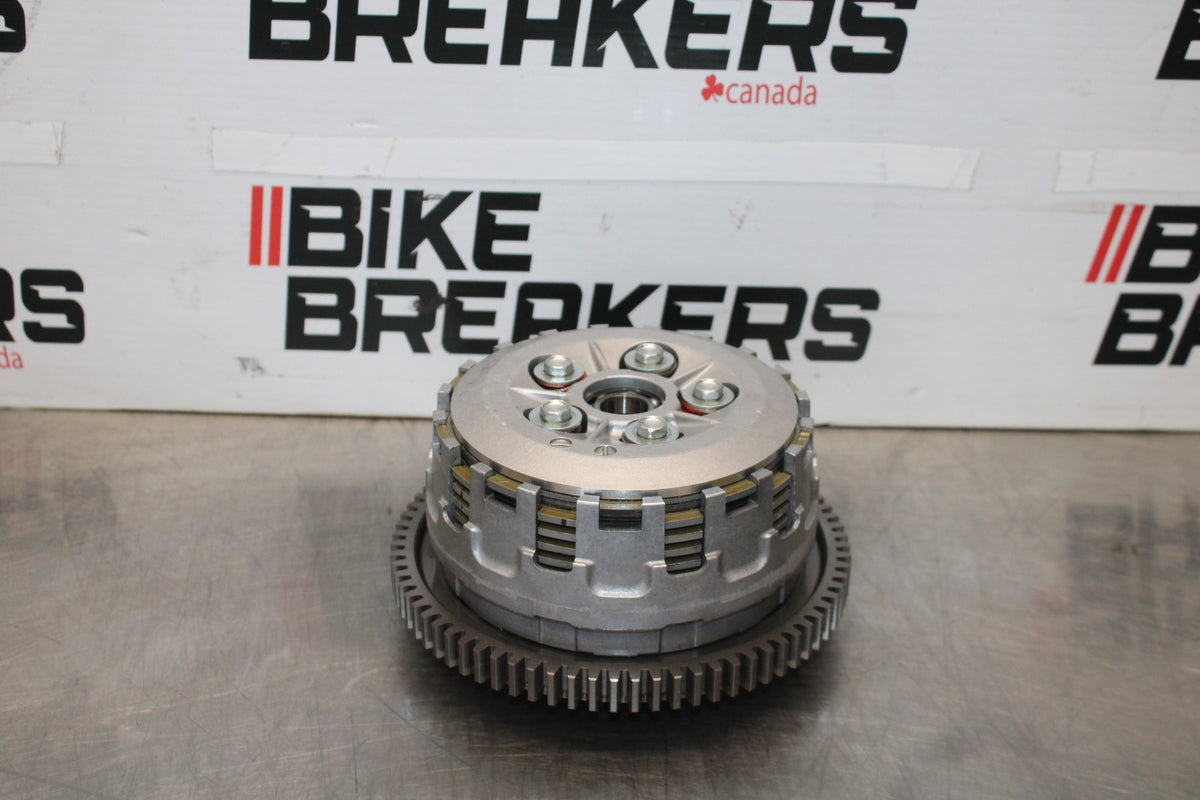 05-06 HONDA CBR600RR COMPLETE CLUTCH W PLATES BASKET HUB BB893