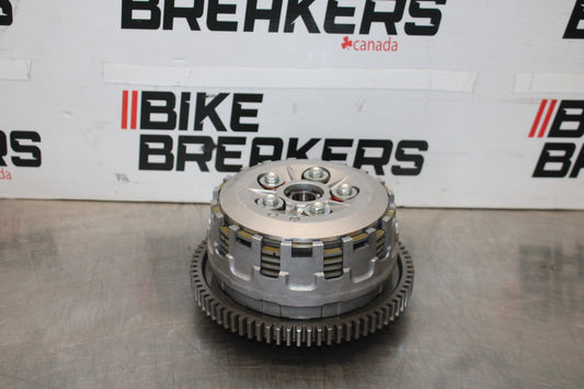 05-06 HONDA CBR600RR COMPLETE CLUTCH W PLATES BASKET HUB BB893