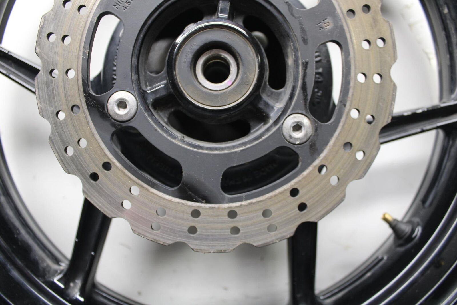 08-12 KAWASAKI NINJA 250R EX250J REAR ROTOR WHEEL RIM BRAKE DISC BB612