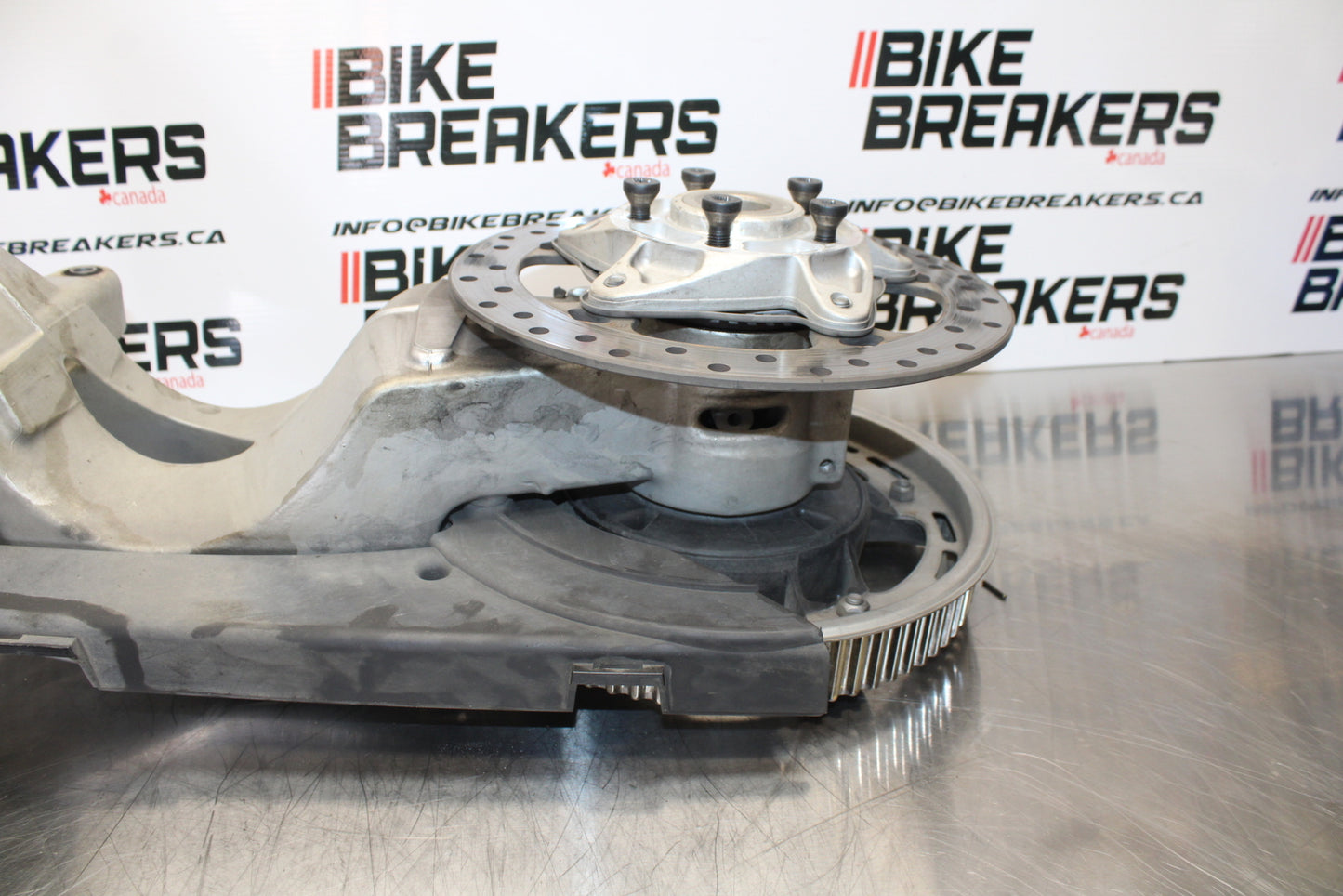 06-12 BMW F800ST REAR SWINGARM BACK SUSPENSION SWING ARM BB144