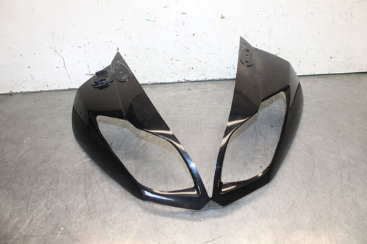 09-12 KAWASAKI NINJA ZX6R FRONT UPPER NOSE FAIRING SHROUD 55028-0251-H8  BB698