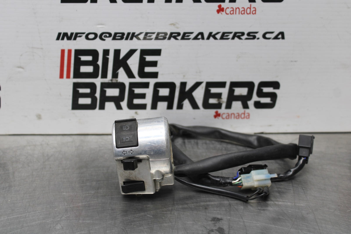 09 HONDA SHADOW 750 VT750 C2 LEFT CLIP ON HANDLE HORN SIGNALS SWITCH BB809