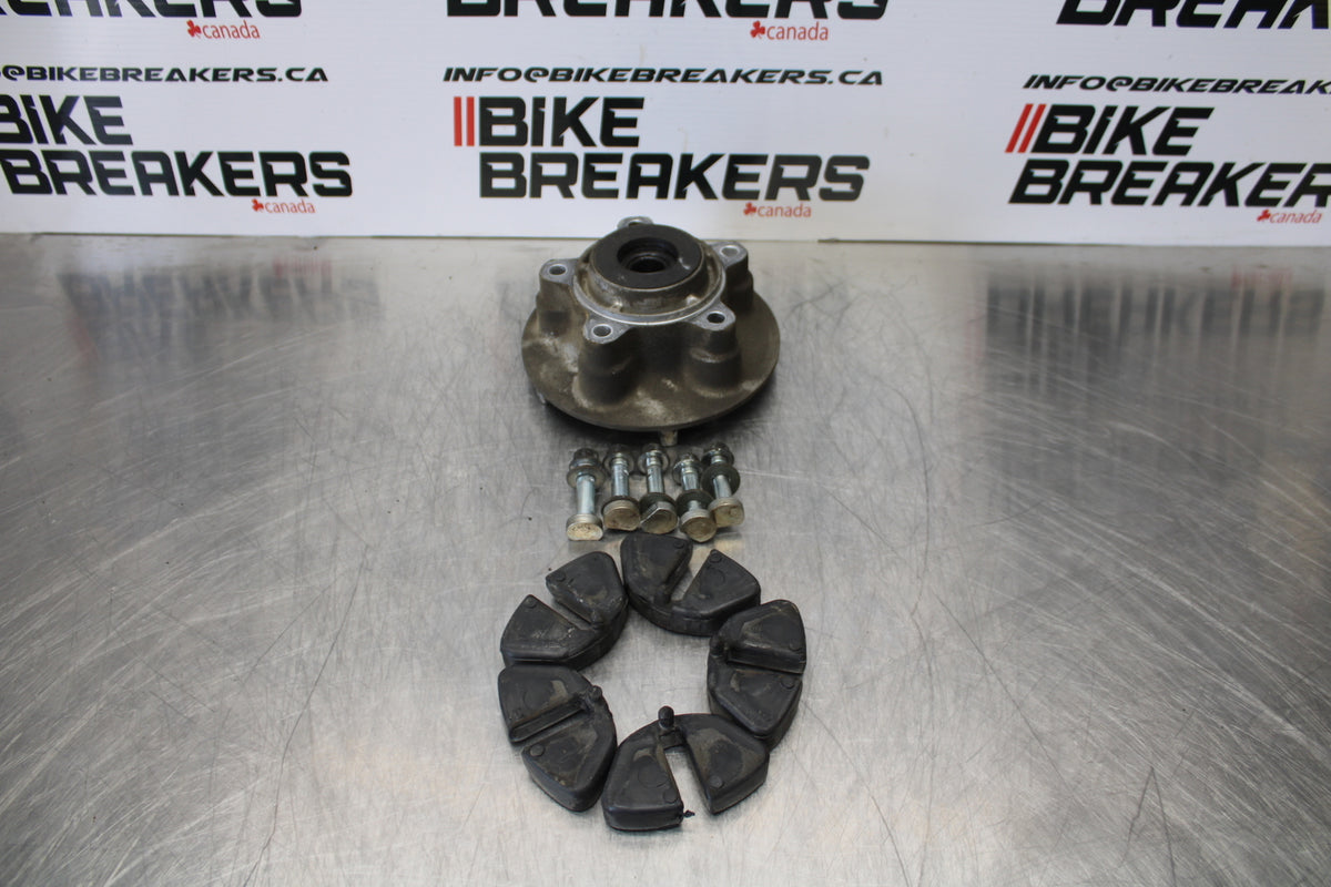 03 SUZUKI SV650S REAR HUB & SHOCK DAMPERS CUSH ABSORBERS BB167