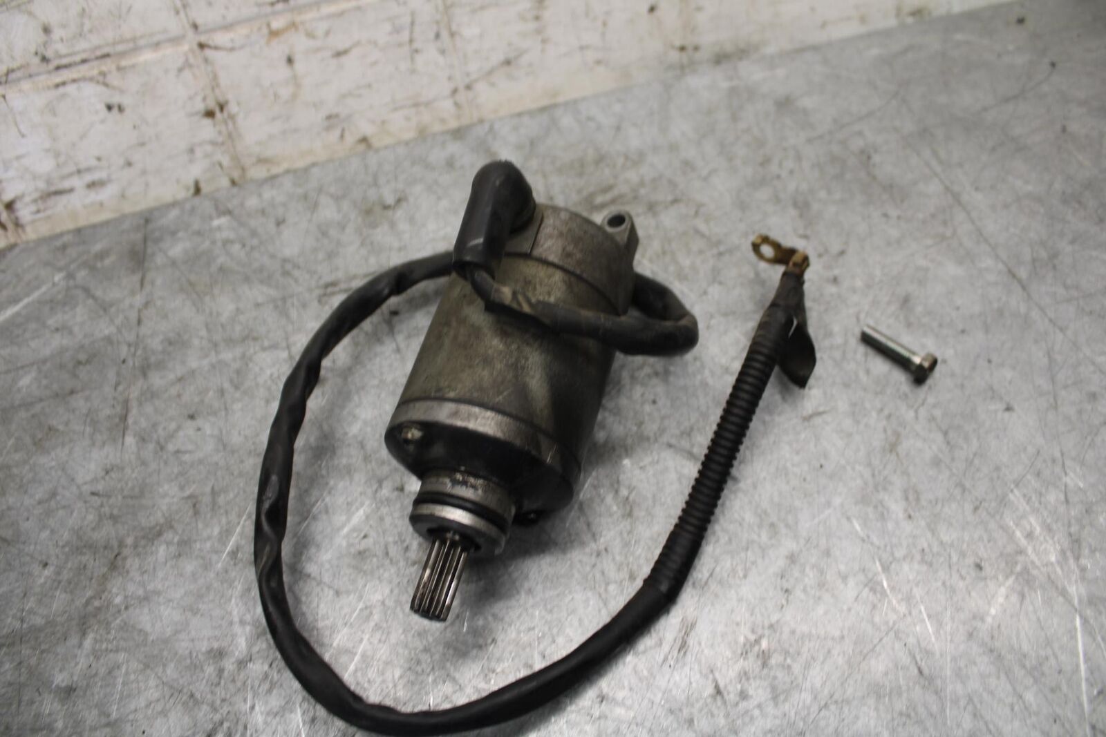 2007 Suzuki GSXR600 ENGINE STARTING STARTER MOTOR -DC 12V 31100-01H00 BB540