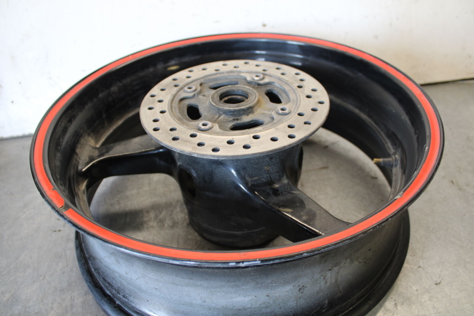 03-04 HONDA CBR600RR REAR WHEEL BACK RIM BB661