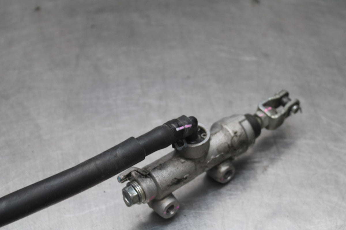 12 KAWASAKI NINJA 650 EX650E REAR BACK BRAKE MASTER CYLINDER W RESERVOIR BB926