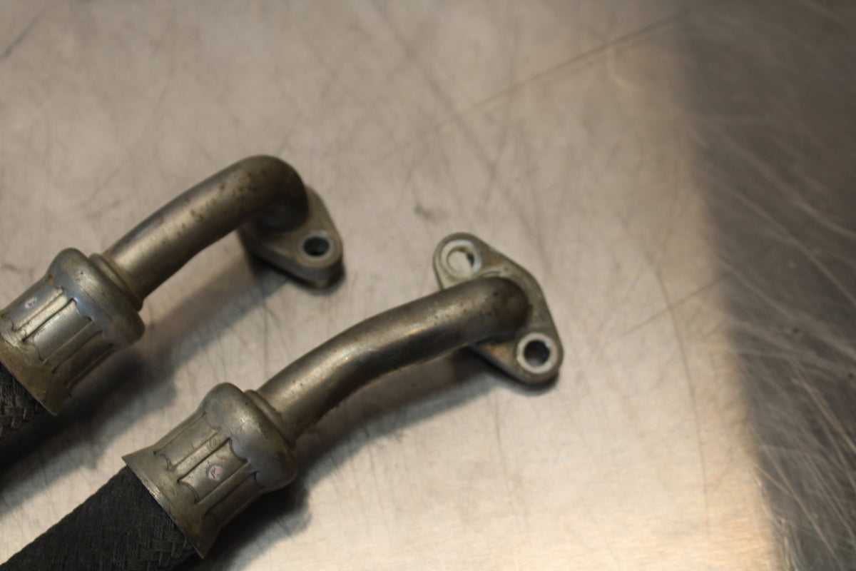 11 SUZUKI GSXR1000 ENGINE MOTOR OIL COOLER HOSES BB142