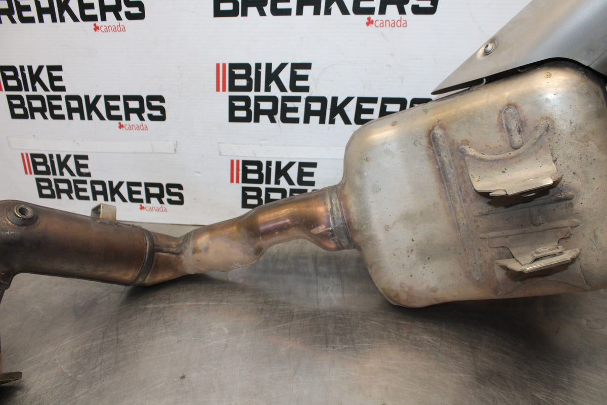 23-24 YAMAHA MT-07 FULL EXHAUST SYSTEM HEADERS PIPE MUFFLER BB927