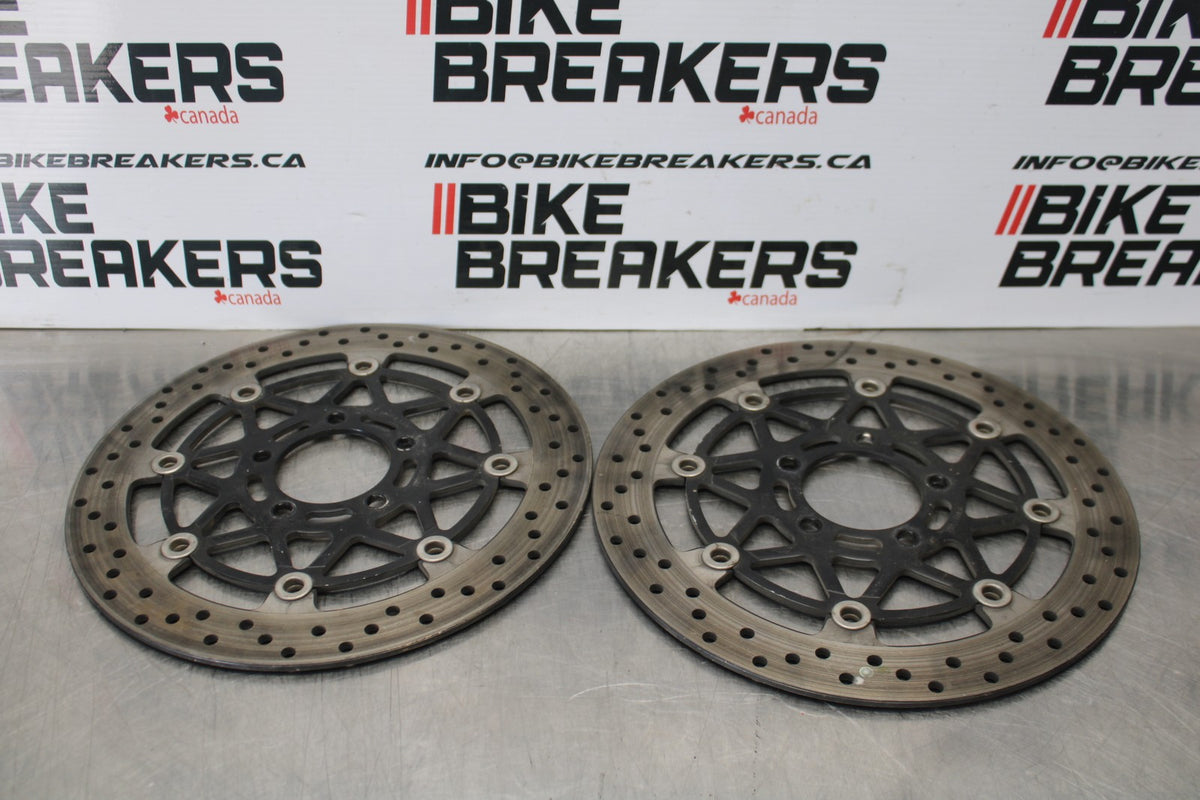 03-05 SUZUKI SV1000 FRONT LEFT RIGHT BRAKE ROTORS DISCS BB405