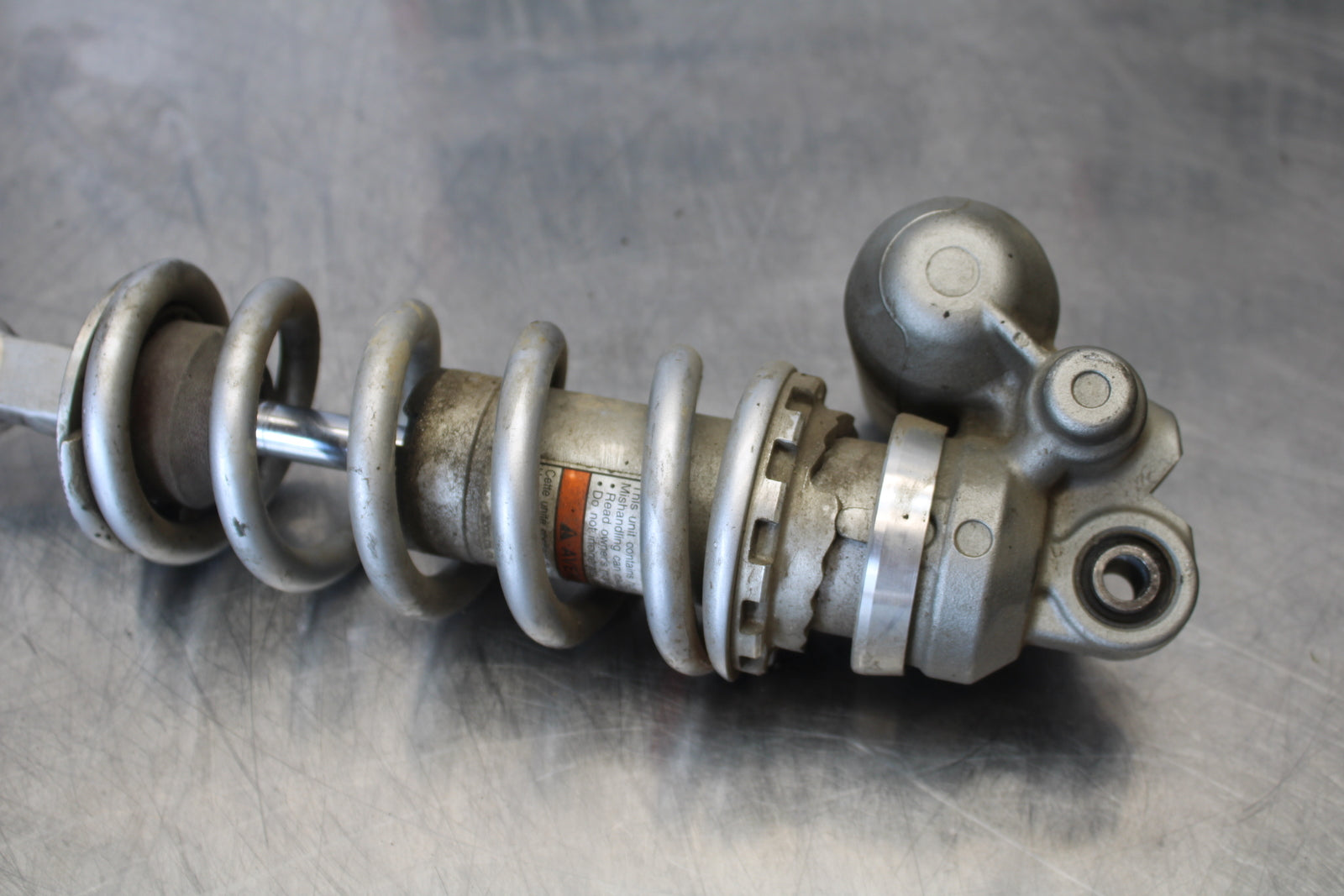 07-08 YAMAHA YZF R1 REAR BACK SHOCK ABSORBER SUSPENSION BB160