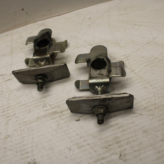 03-11 SUZUKI SV650A SWINGARM CHAIN TENSIONER ADJUSTMENT BRACKETS  BB290