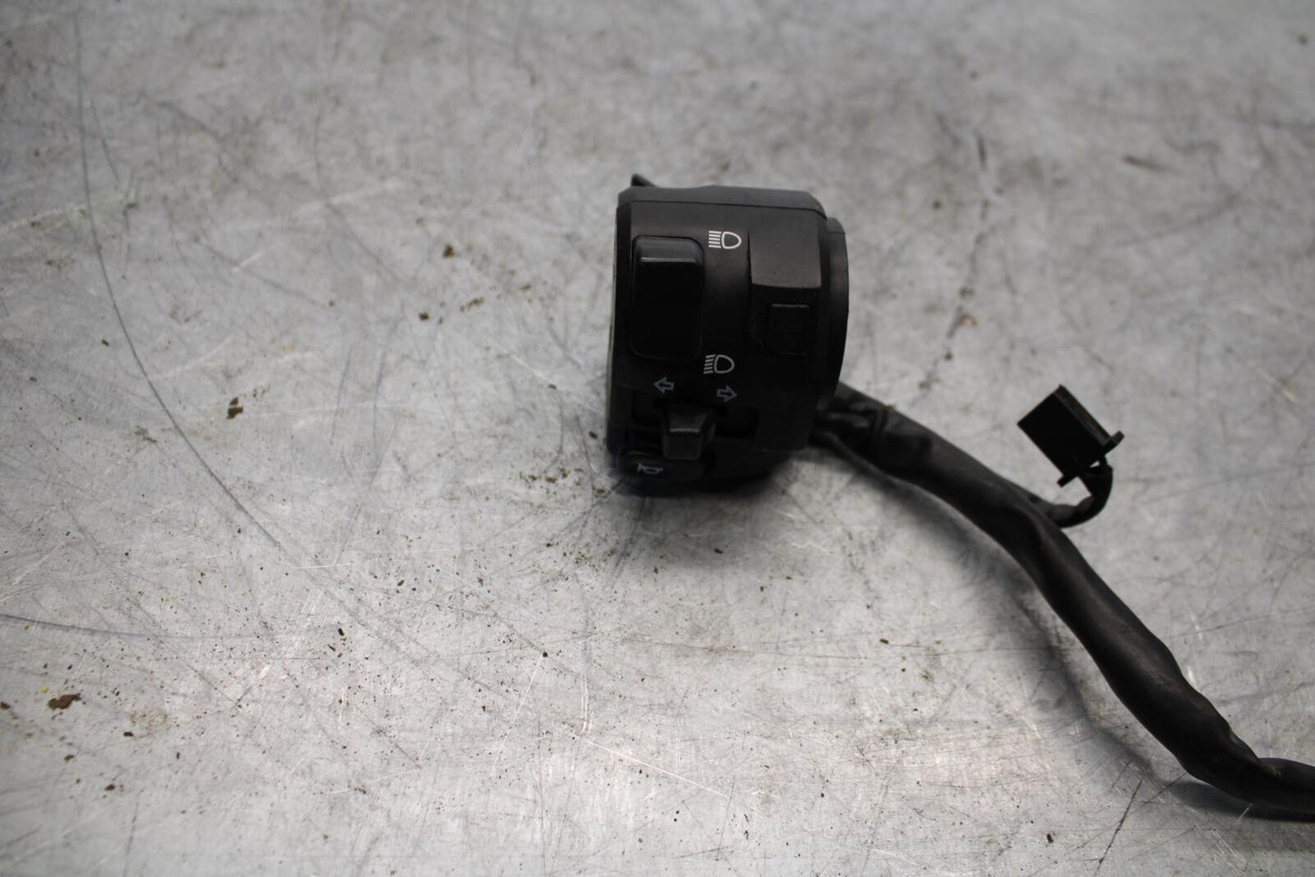 13-17 KAWASAKI NINJA 300 LEFT CLIP ON HANDLE HORN SIGNALS SWITCH  BB429