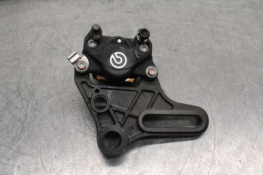 21-24 APRILIA TUONO 660 FACTORY REAR BACK BRAKE CALIPER W MOUNT BRACKET BB733