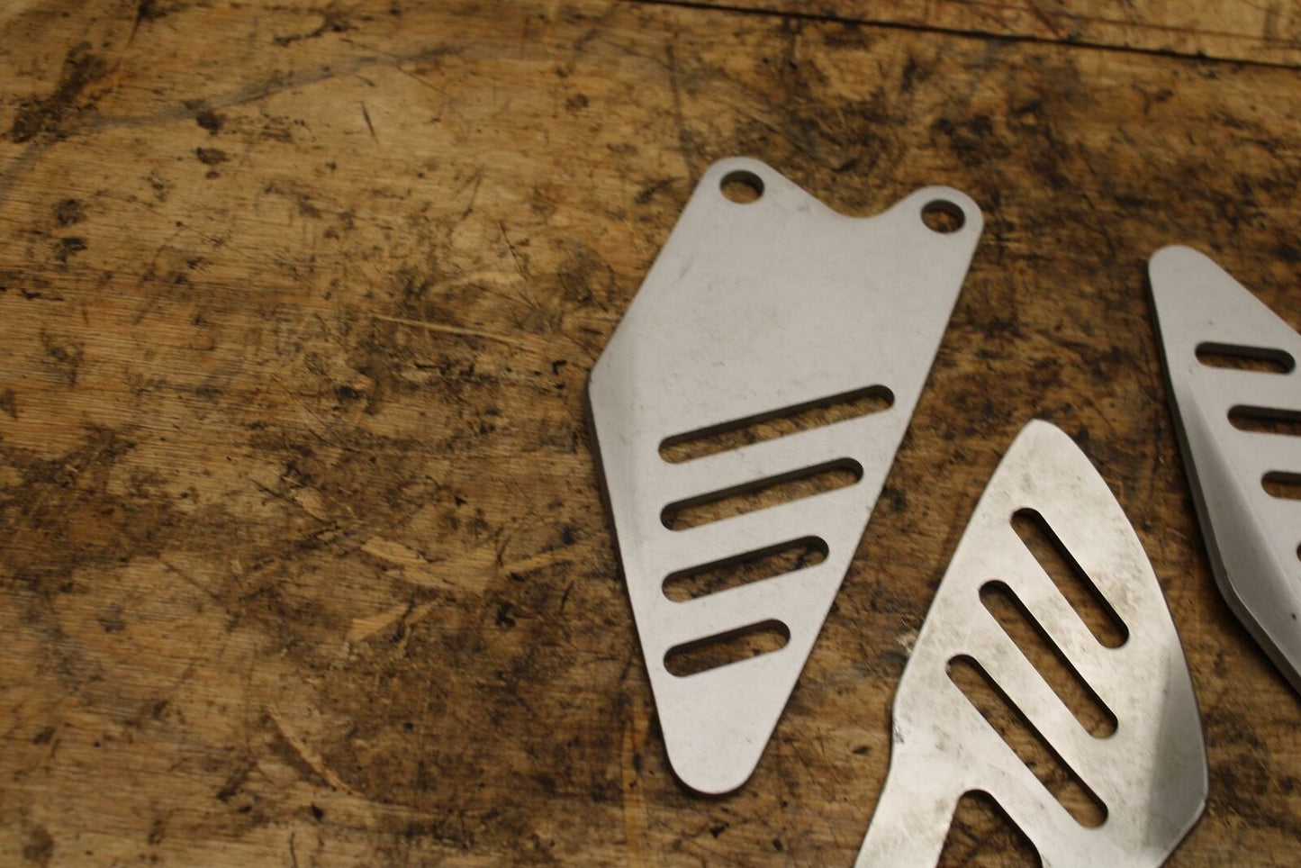 13-18 KAWASAKI NINJA ZX6R LEFT RIGHT REARSET REAR SET HEEL GUARD COVER 