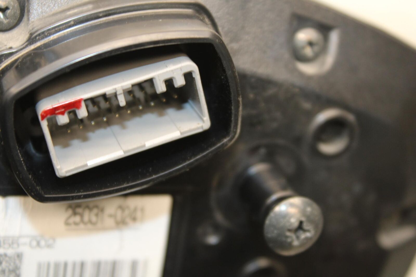 2011 Kawasaki Ninja ZX6R ZX600R SPEEDO TACH GAUGES DISPLAY SPEEDOMETER BB587