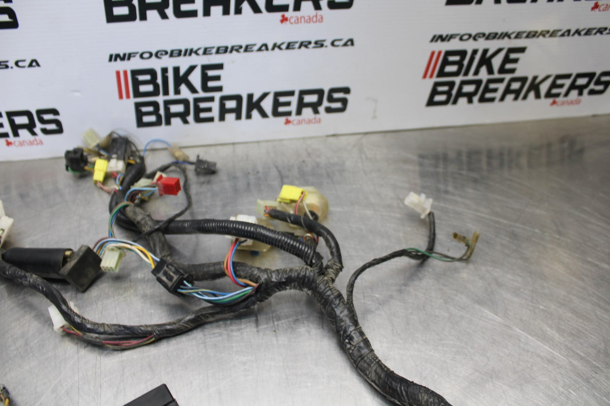 93-07 YAMAHA VMAX 1200 MAIN ENGINE WIRING HARNESS MOTOR WIRE LOOM BB197