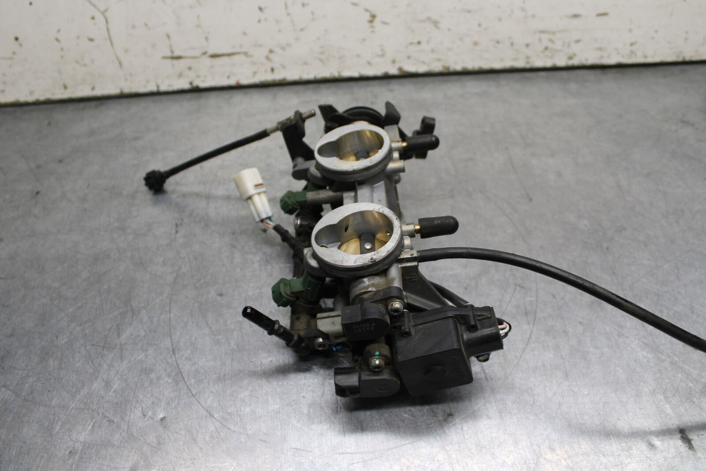 14-15 KAWASAKI NINJA 650 EX650F ABS MAIN FUEL INJECTORS / THROTTLE BODIES BB741