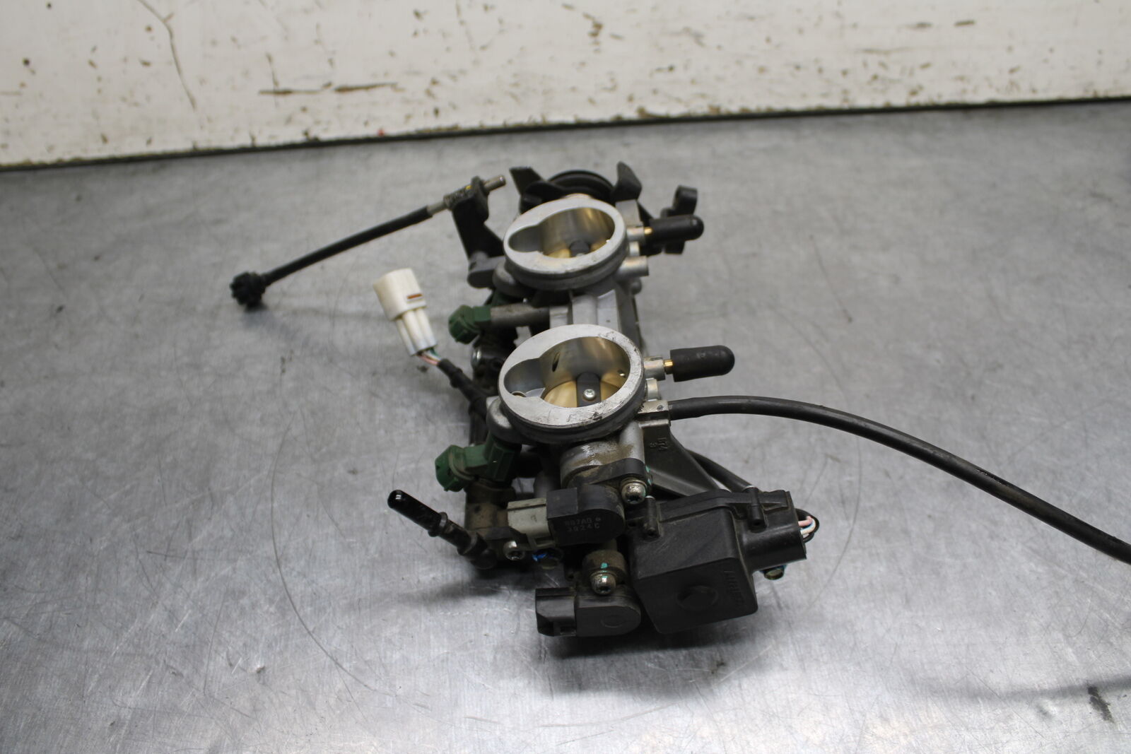 14-15 KAWASAKI NINJA 650 EX650F ABS MAIN FUEL INJECTORS / THROTTLE BODIES BB741