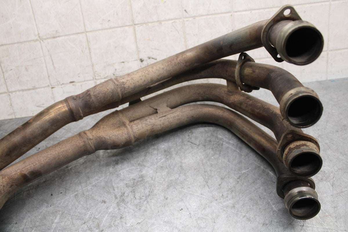 2003 Yamaha YZF R6 EXHAUST HEADER PIPES MANIFOLD 5SL-14602-00-00 BB539